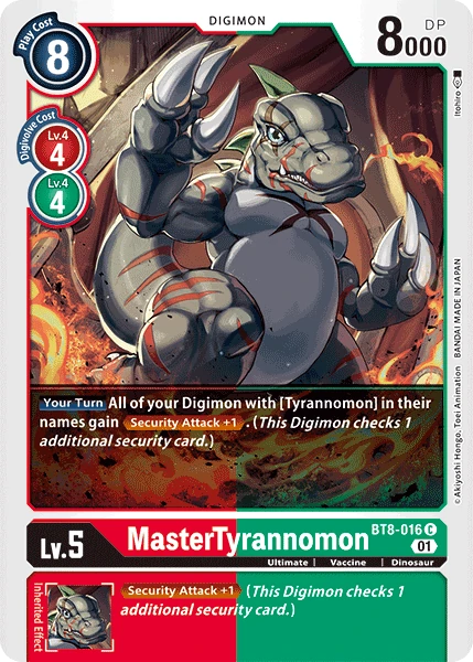 MasterTyrannomon (BT8-016)