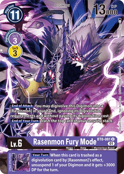 Rasenmon Fury Mode (BT8-081)