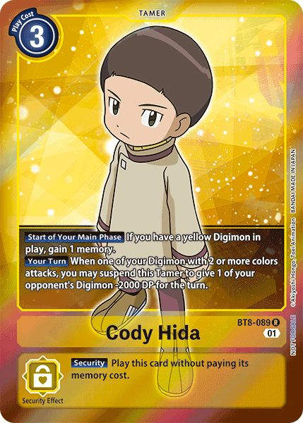 Cody Hida (BT8-089) Alt