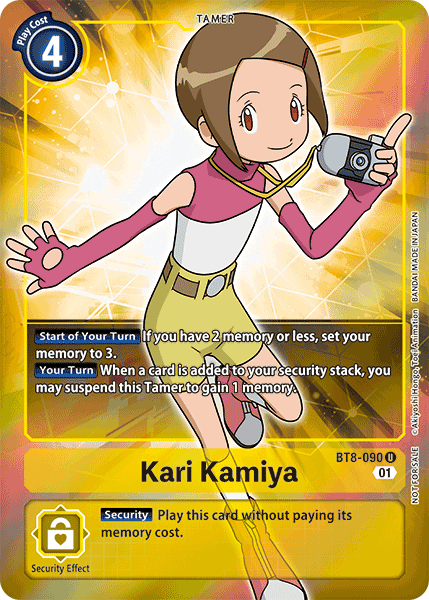 Kari Kamiya (BT8-090) Alt