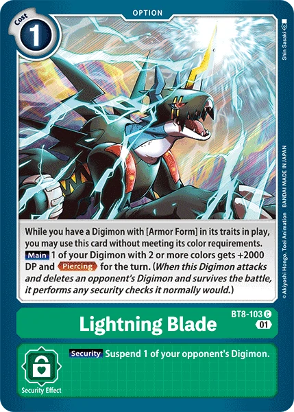 Lightning Blade (BT8-103)