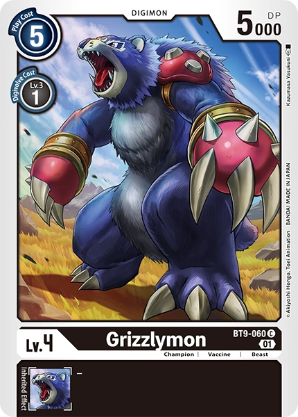 Grizzlymon (BT9-060)