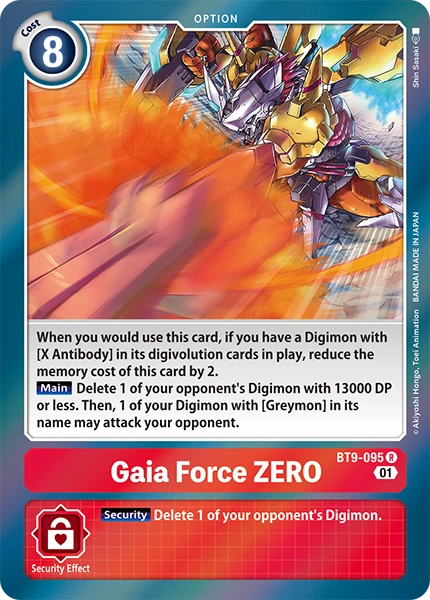 Gaia Force ZERO (BT9-095)
