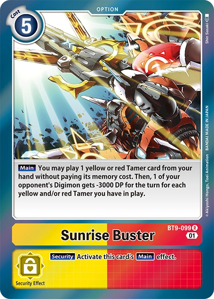 Sunrise Buster (BT9-099)