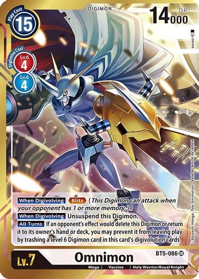 Omnimon (BT5-086) Alt Sasasi