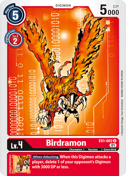 Birdramon (EX1-003)