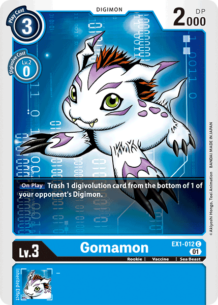 Gomamon (EX1-012)