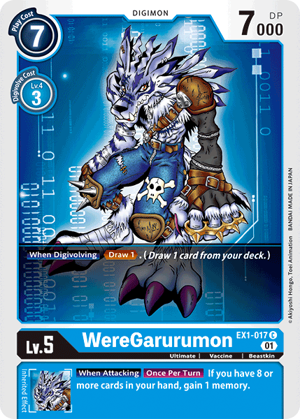 WereGarurumon (EX1-017)