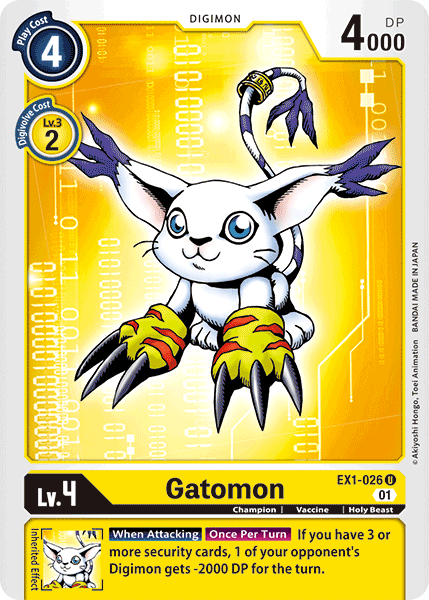 Gatomon (EX1-026)