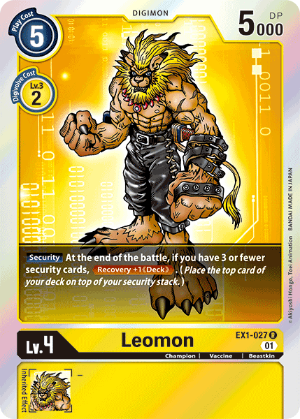Leomon (EX1-027)