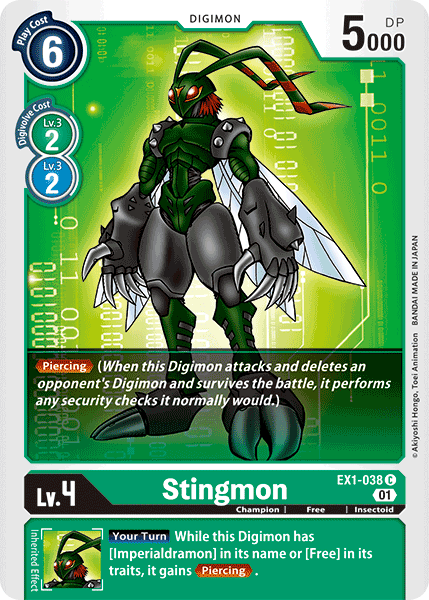 Stingmon (EX1-038)