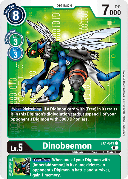 Dinobeemon (EX1-041)