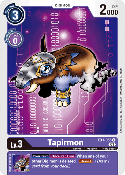 Tapirmon (EX1-055)