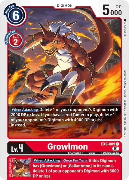 Growlmon (EX2-009)