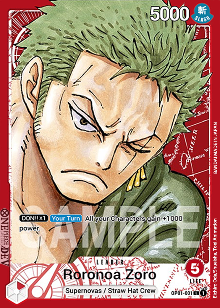 Roronoa Zoro OP01-001 Alt Art