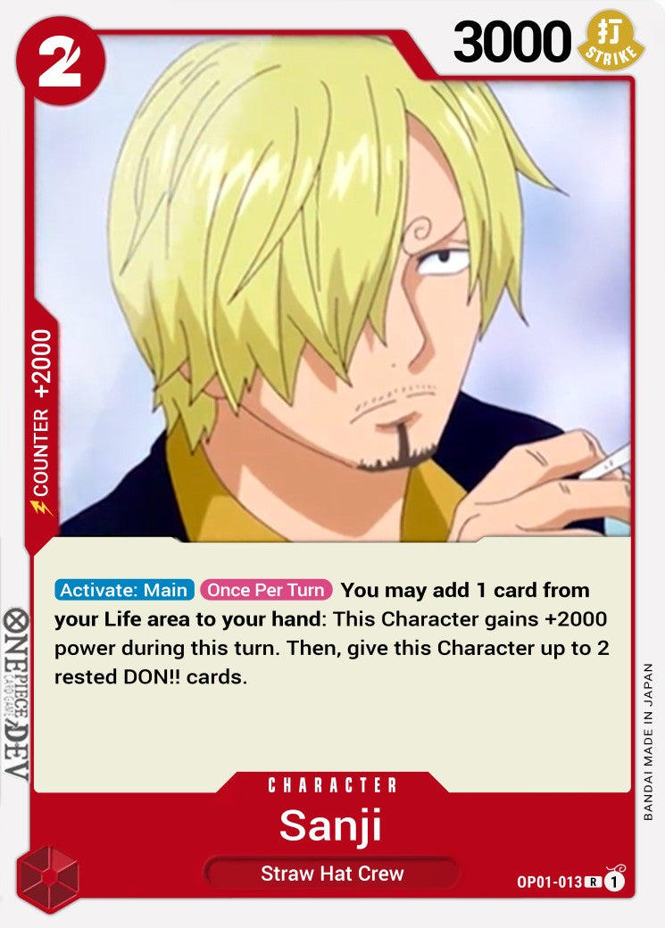 Sanji OP01-013