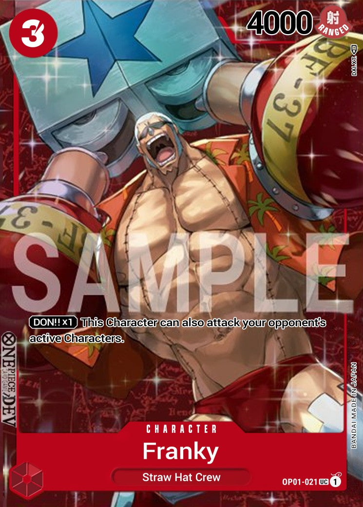 Franky OP01-021 Alt Art