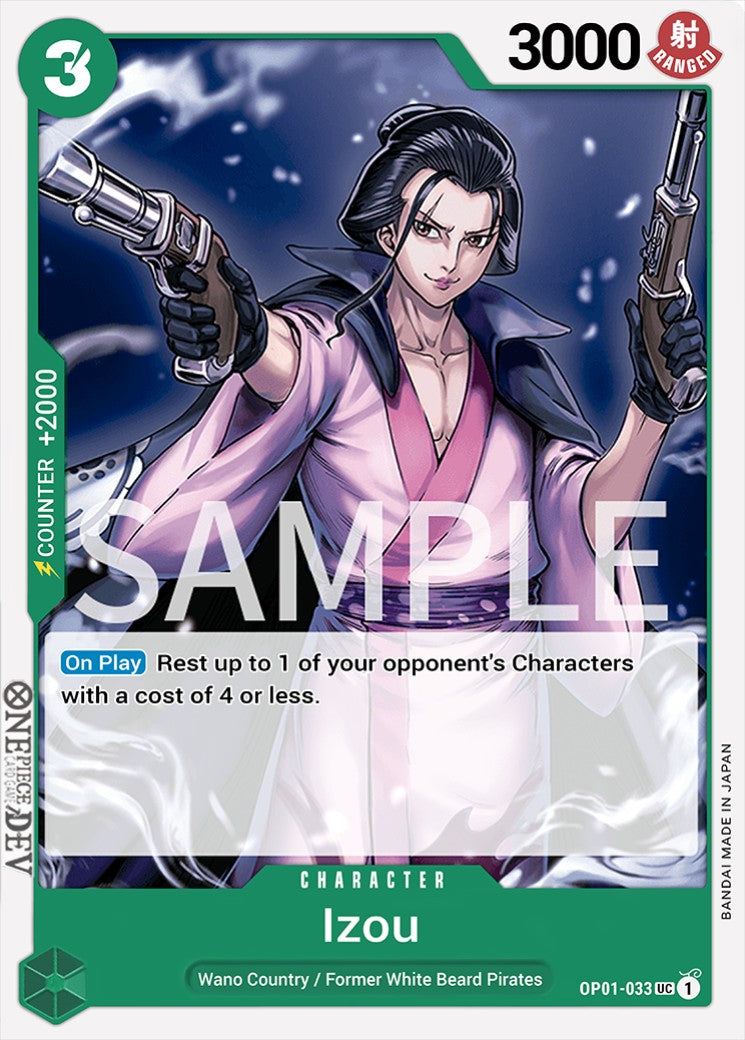 Izou OP01-033 Alt Art