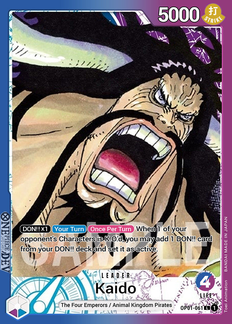 Kaido OP01-061 Alt Art