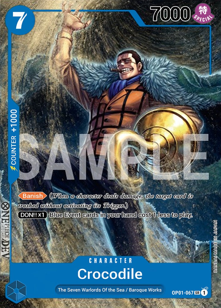 Crocodile OP01-067 Alt Art