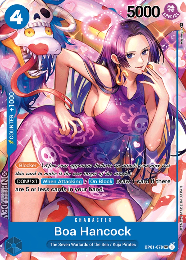 Boa Hancock OP01-078 Alt Art