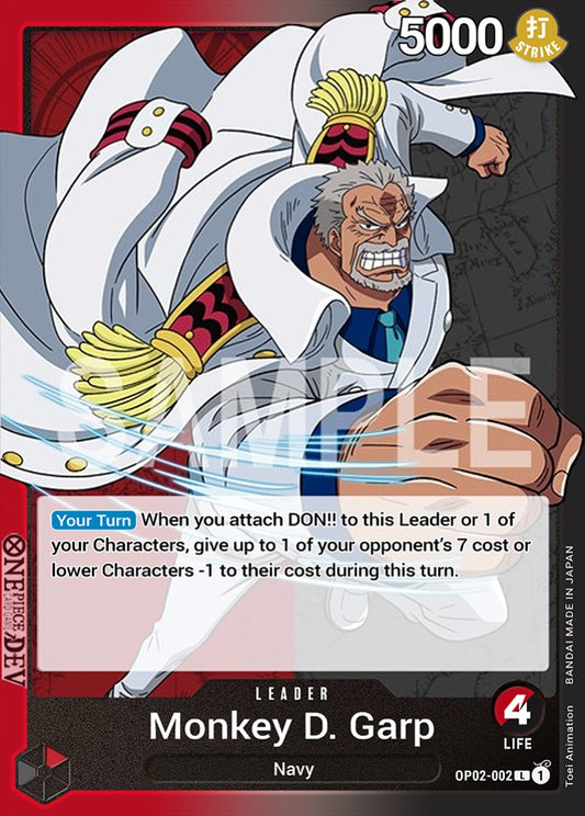 Monkey D. Garp OP02-002