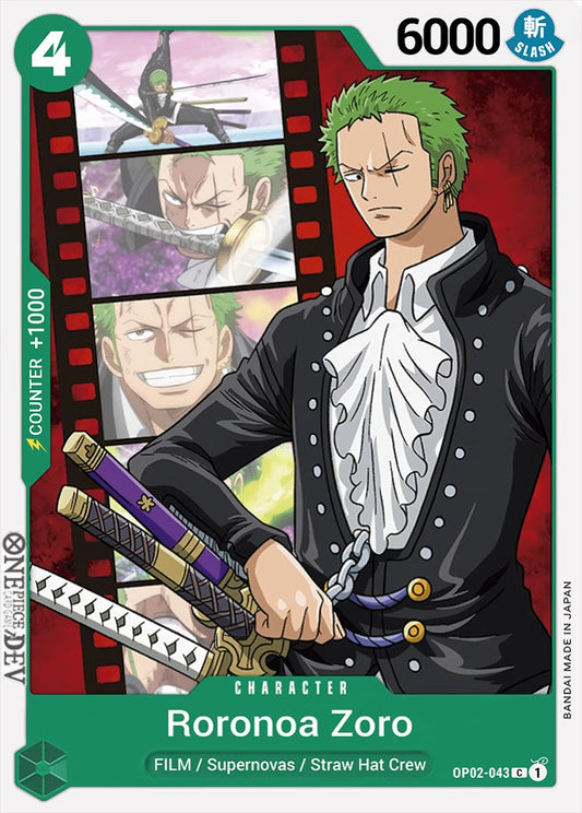 Roronoa Zoro OP02-043