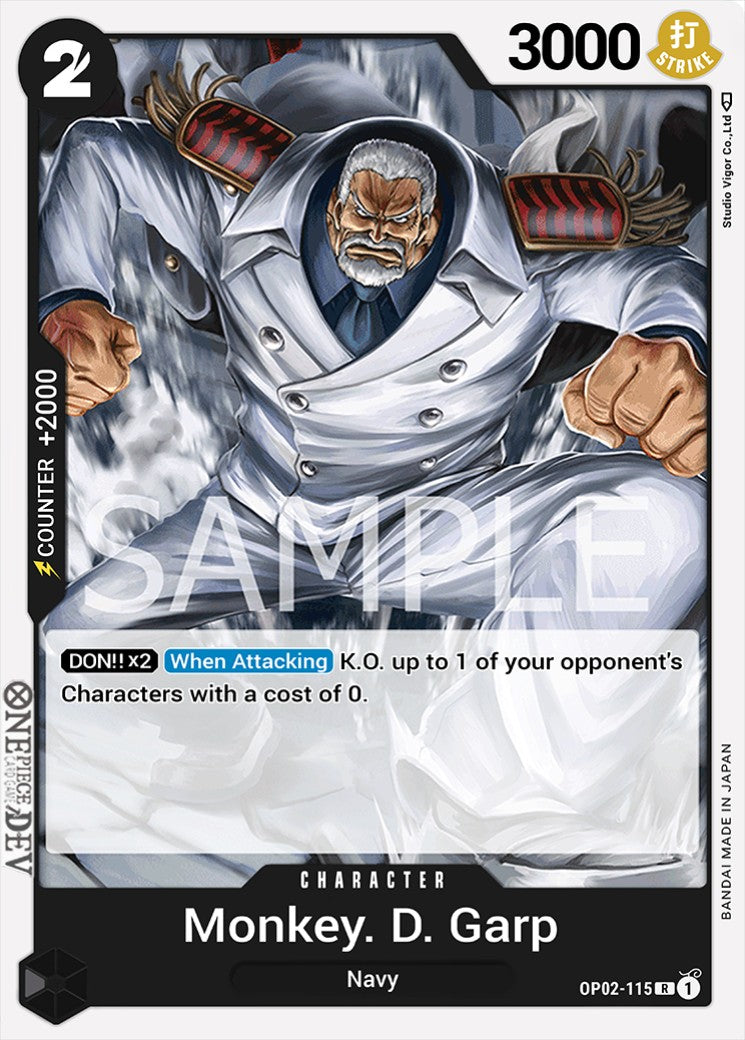 Monkey.D.Garp OP02-115