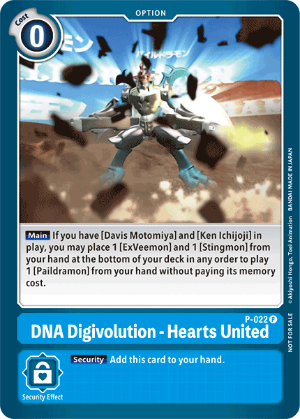 DNA Digivolution - Hearts United (P-022)