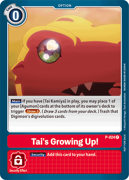 Tai's Growing Up! (P-024)