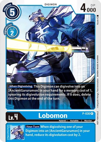 Lobomon (P-030) Foil