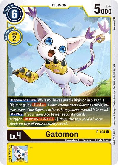 Gatomon (P-031) Foil