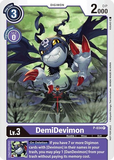 DemiDevimon (P-034) Foil