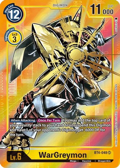 WarGreymon (BT4-048) Alt