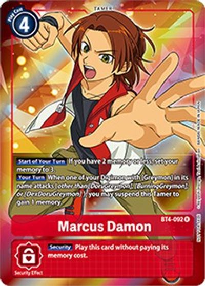 Marcus Damon (BT4-092) Alt