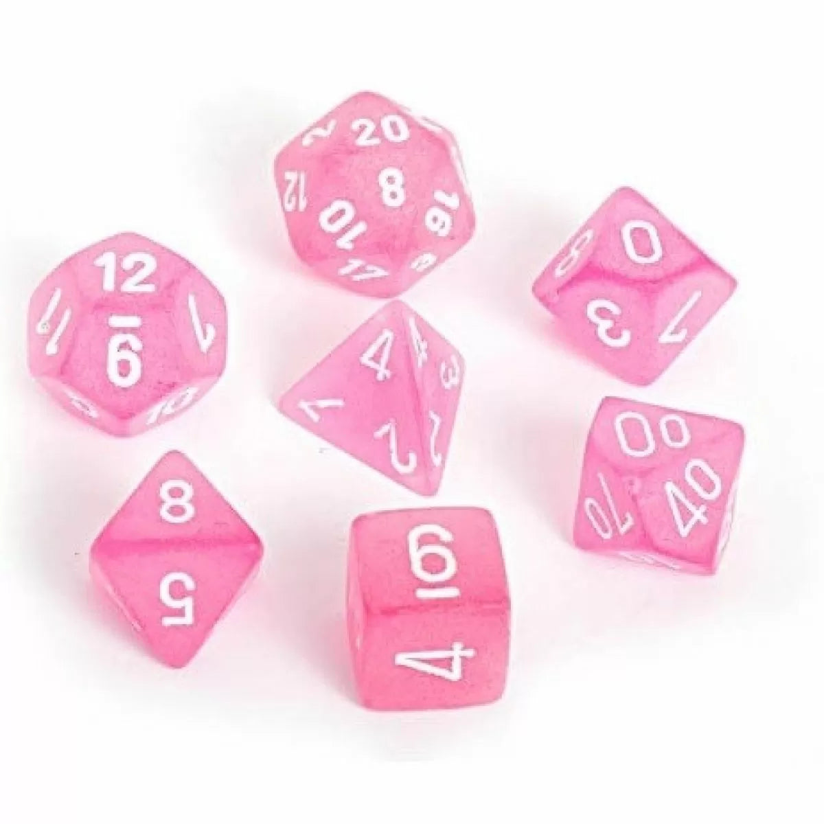 CHX 27464 FROSTED PINK/WHITE 7-DIE SET