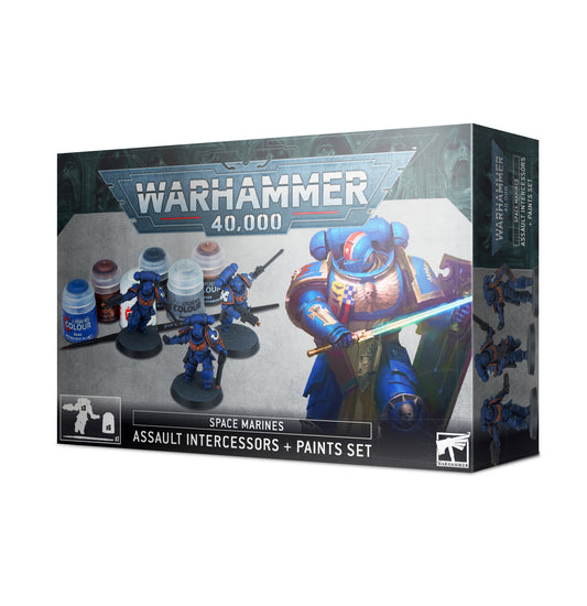 Warhammer: Space Marine Assault Interessors + Paint Set
