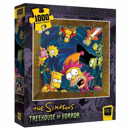 THE SIMPSONS TREE HOUSE OF HORRORS “HAPPY HAUNTING” 1000PC PUZZLE